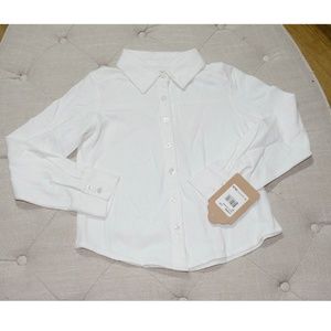 K C Parker Button up Top All around versitile top